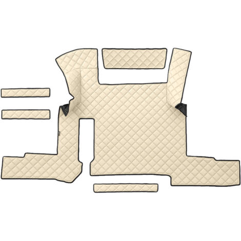 Tappeto centrale in Skeentex - Panna - compatibile per Man TGX (01/1706/20) automatico, 1 cassetto