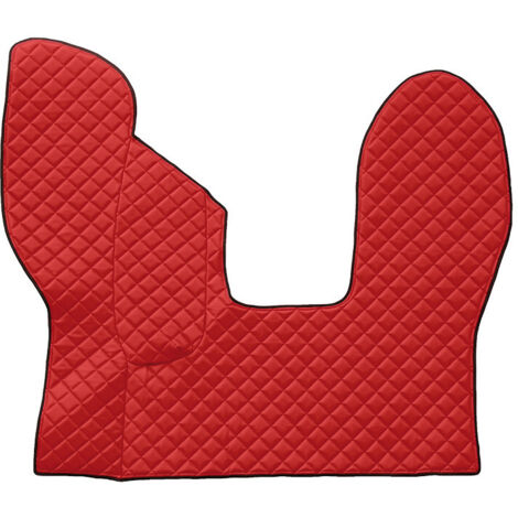 Tappeto centrale in Skeentex - Rosso - compatibile per Daf CF (07/13) automatico, Euro 6