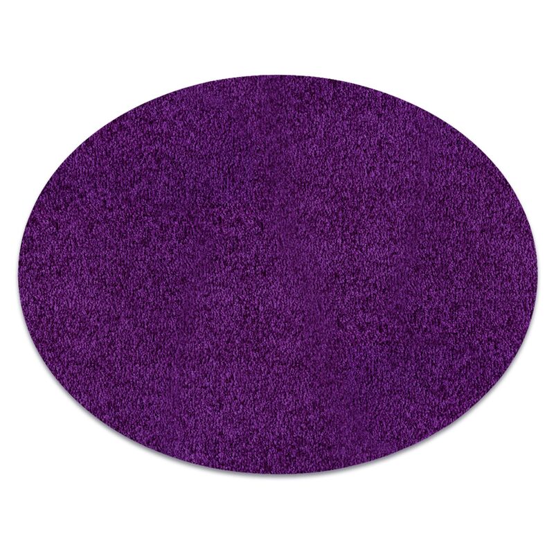 Image of Rugsx - tappeto cerchio eton viola purple rotondo 133 cm