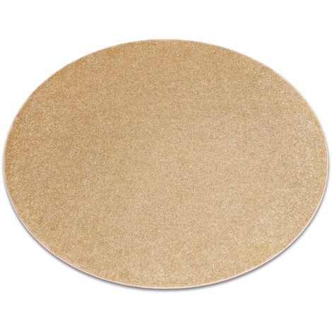 TAPPETO  cerchio EXCELLENCE oro 511 pianura multicolore beige rotondo 100 cm