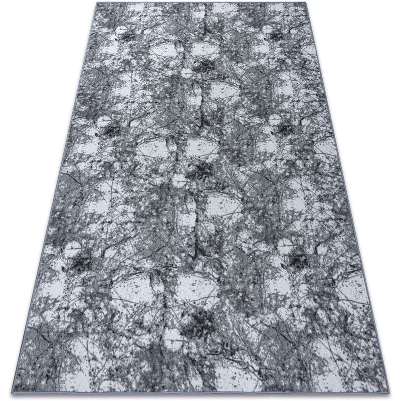 Image of Tappeto concrete Calcestruzzo grigio grey 100x250 cm