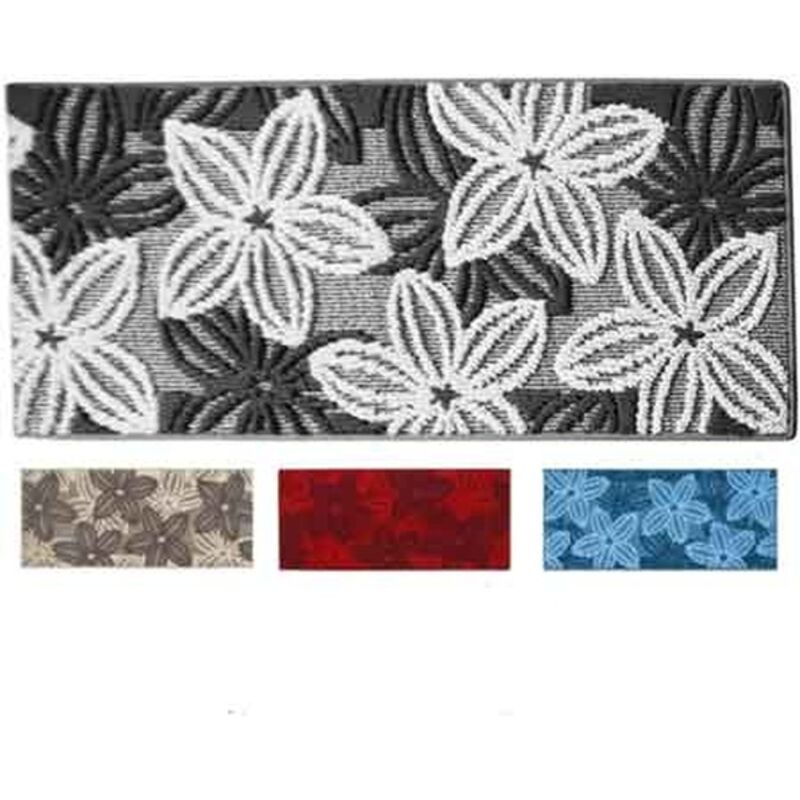 TAPPETO CUCINA 'ENEA' 57x290 cm - Blu - Arrotolato Q.TA 2