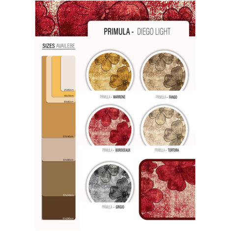 TAPPETO CUCINA PRIMULA 57X280 CM ASSORTITO- 10,0 pz