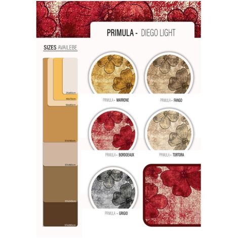 TAPPETO CUCINA PRIMULA 57X280 CM ASSORTITO