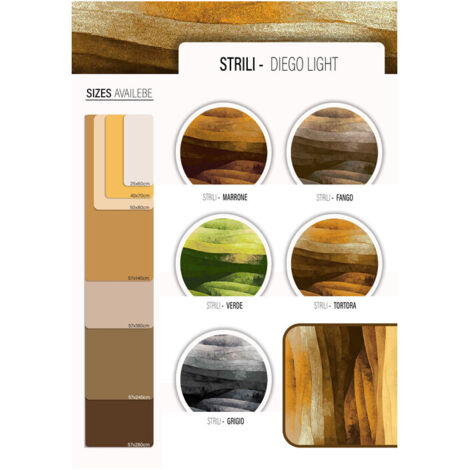 TAPPETO CUCINA STRILI 40X 70 CM ASSORTITO- 20,0 pz