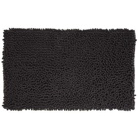 Tappeto da bagno colorama 50x80cm nero - 5five