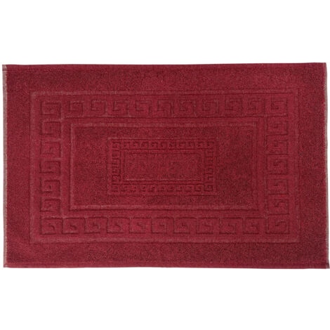 Tappeto Da Bagno Disegno Torino Colore Bordeaux, misura60x90coloreBordeaux