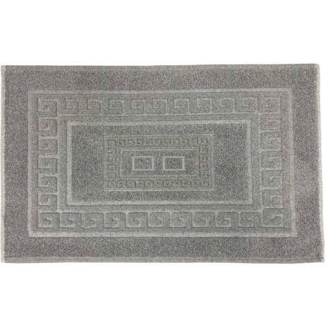 Tappeto Da Bagno Disegno Torino Colore Grigio, misura60x90coloreGrigio