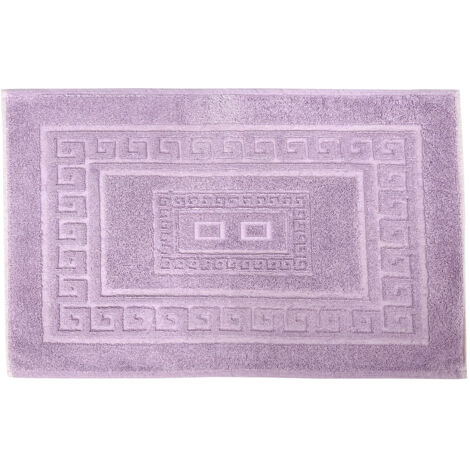 Tappeto Da Bagno Disegno Torino Colore Lilla, misura60x90coloreLilla