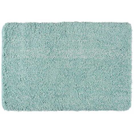 Tappeto da bagno Mélange turchese