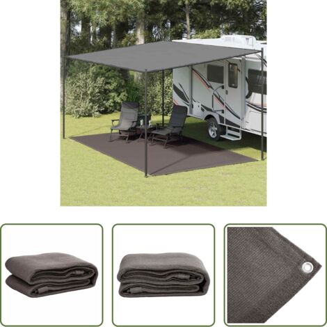 Tappeto da campeggio - Tappeto da Tenda 300x500 cm Antracite