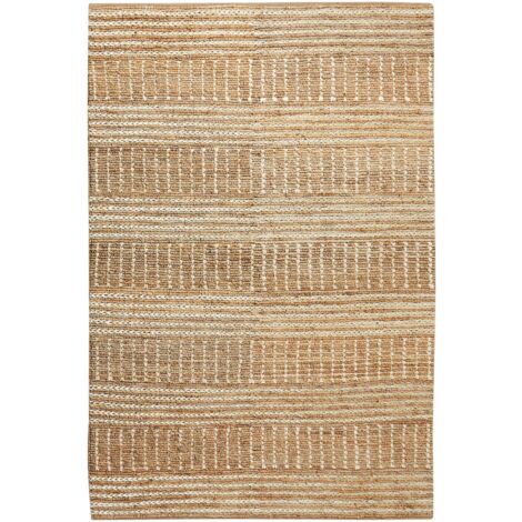 Tappeto iuta beige 200 x 300 cm ARAPTEPE