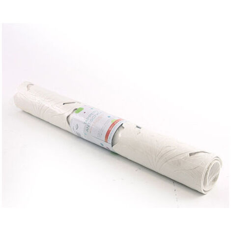 Tappeto da doccia barocco 53x53 Bianco