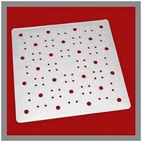 Tappeto da doccia sissi 53x53 Bianco