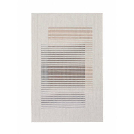 Tappeto da Esterno 160x230 cm Kino Beige/Blu/Arancio