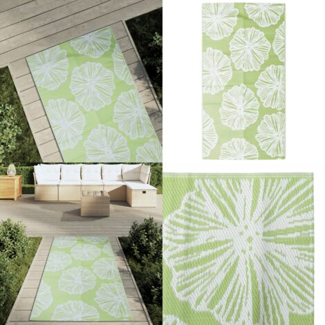 Tappeto da Esterno ARAKIL Verde 80x150 cm in PP - Tappeto da esterno - Tappeto in polipropilene