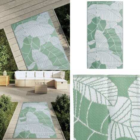 Tappeto da Esterno ARAKIL Verde 80x150 cm in PP - Tappeto da esterno - Tappeto in polipropilene