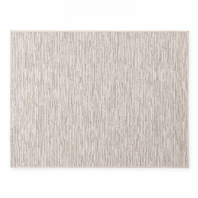 Oviala - Tappeto rettangolare in polipropilene 120x160 cm sabbia