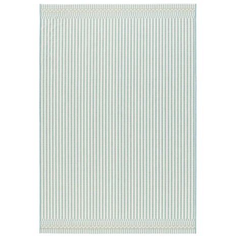 Tappeto da esterno Thierry Blu Bianco 160 x 230 cm