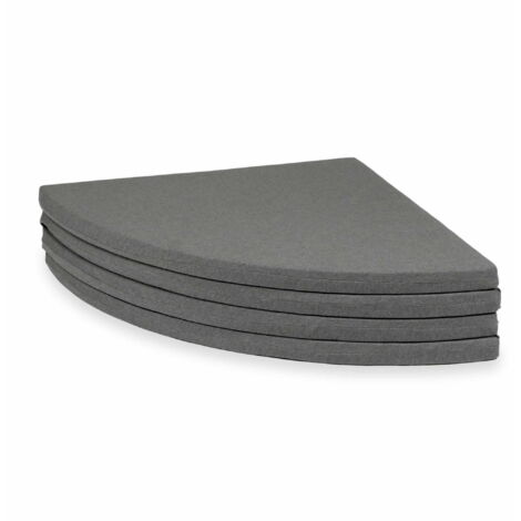 Tappeto da gioco per bambini 160cm, rotondo, pieghevole, grigio