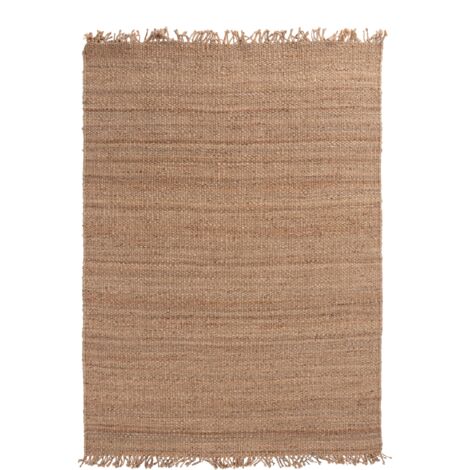 Tappeto da interno Ruanda marrone scuro 95% iuta  e 5% cotone -200 x 300 cm