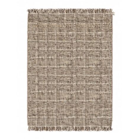 Tappeto da interno Senuri 70% lana, 30% poliestere. -140 x 200 cm / Marrone