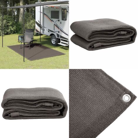 Tappeto da Tenda 250x300 cm Antracite - Tappeto da campeggio - Tappeto da esterno