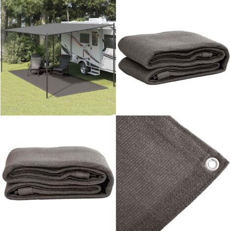 Tappeto da tenda 300x400 cm Antracite - Tappeto da campeggio - Tappeto da esterno