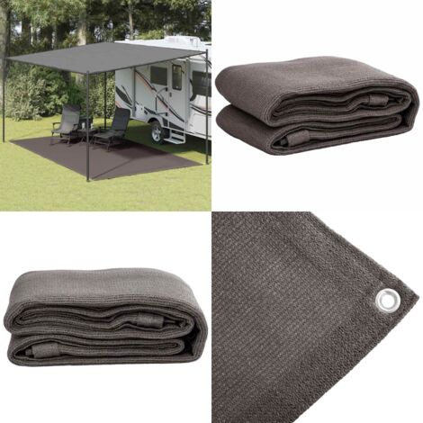 Tappeto da Tenda 300x500 cm Antracite - Tappeto da campeggio - Tappeto da esterno