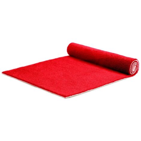 Tappeto Dakar - Larghezza 200 cm - Spessore 5 mm - Rosso - Per metro lineare