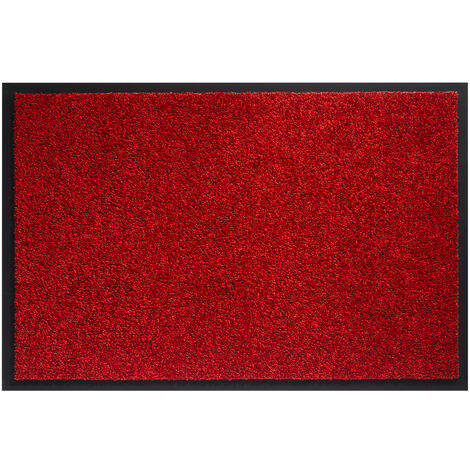 Tappeto di asciugatura Twister 60x90cm rosso