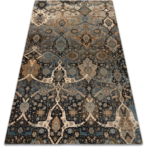 Tappeto di lana SUPERIOR KIRMAN orientale, cognac, beige multicolour 170x235 cm