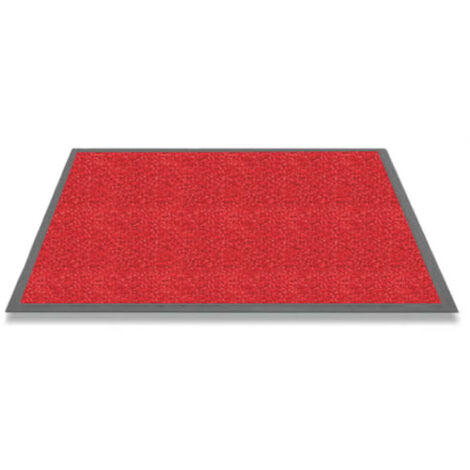 Tappeto di pulizia Future 60x90cm rosso