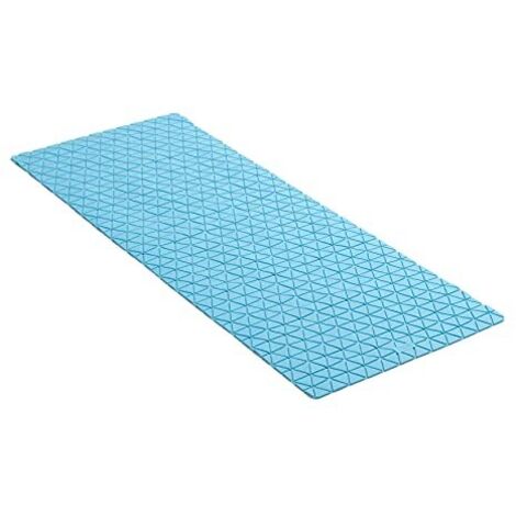 Tappeto diamond Plasticos Tatay 96x36 azzurro