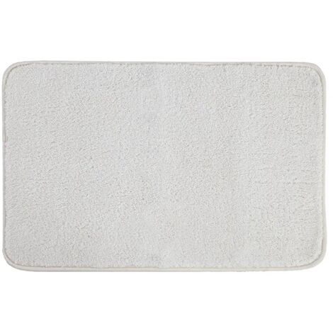 Tappeto doccia 40x60 cm Nuvola ecru con fondo antiscivolo