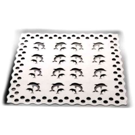 Tappeto Doccia Delfino Bianco Cm 52X52 Xtra 10517