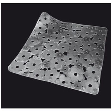 TAPPETO DOCCIA MARGHERITA 52X52 CM CRYSTAL