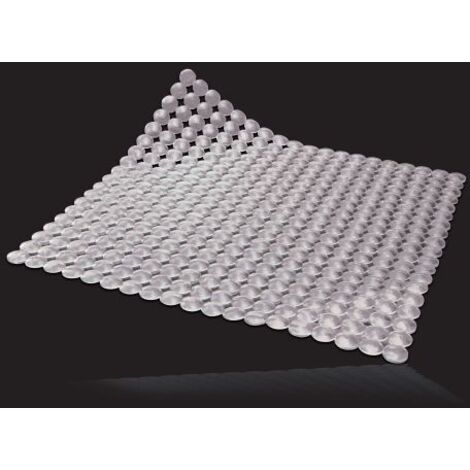 TAPPETO DOCCIA ROND 52X52 CM CRYSTAL 6 PZ