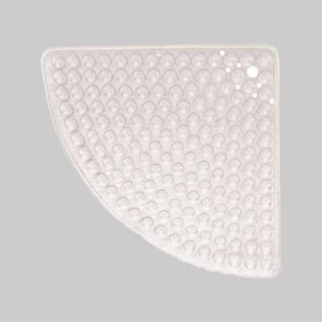 Tappeto doccia semicircolare 60x60 cm - trasparente GEDY