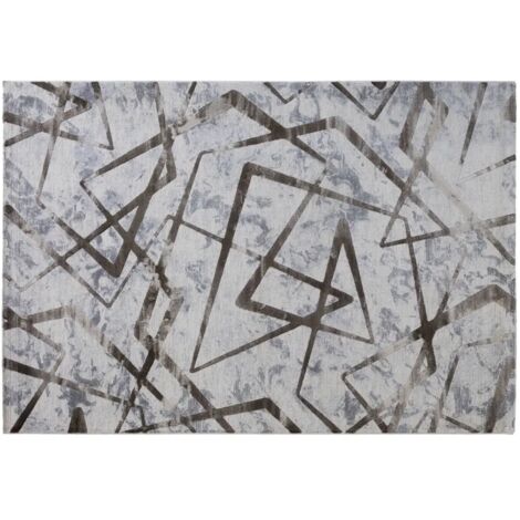 tappeto "double" marrone, 133x190 cm