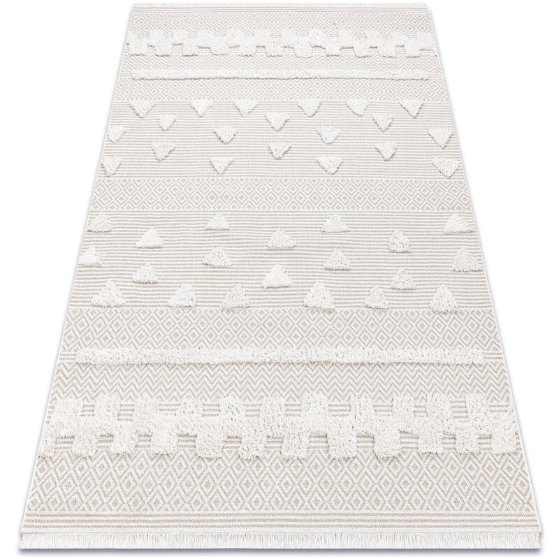 Tappeto ECO SIZAL MOROC 22321 Triangoli, zigzag