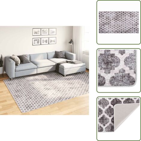 Tappeto fonoassorbente - vidaXL Tappeto Lavabile 190x300 cm Multicolore Antiscivolo - Tappeto per casa