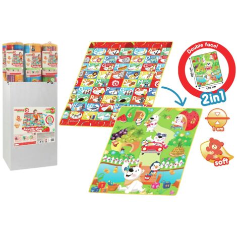 Tappeto gioco Globo 05569 VITAMINA G 2 lati lettere e numeri