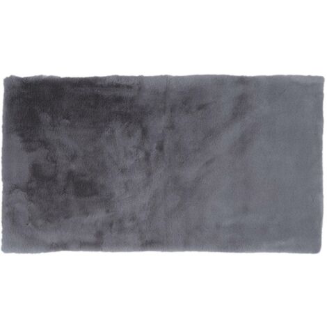 TAPPETO GRIGIO Cocoonin 110x60cm MORBIDO peloso