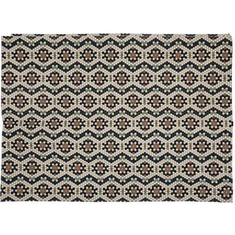 Tappeto in cotone mozeka 120x170cm - Atmosphera créateur d'intérieur