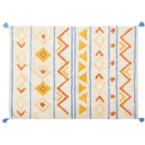 Tappeto in cotone tufted anton 120x170cm - Atmosphera créateur d'intérieur