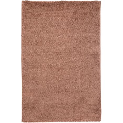 Tappeto in iuta 100x150cm terracotta rosa - Atmosphera créateur d'intérieur