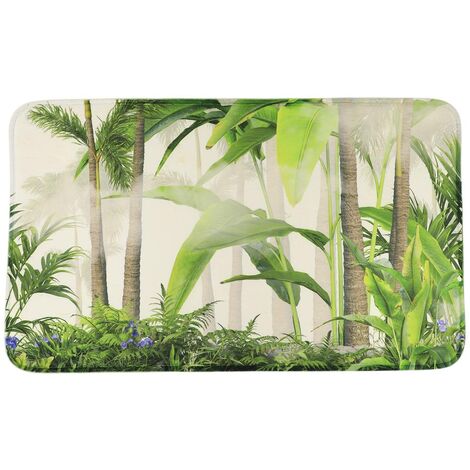 Tappeto in microfibra stampata 45x75cm - oasis - Tendance
