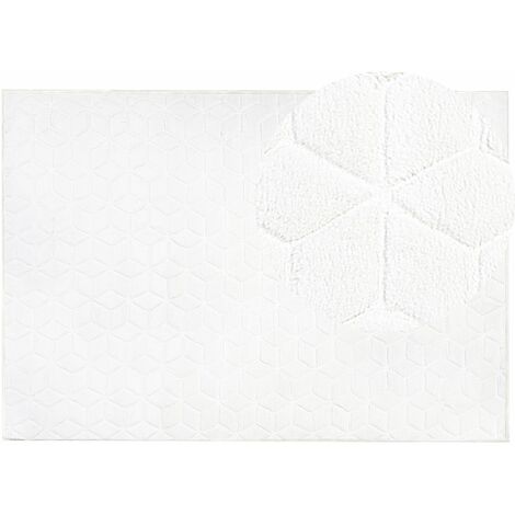 Tappeto in morbida pelliccia sintetica bianco 160x230 Authentik