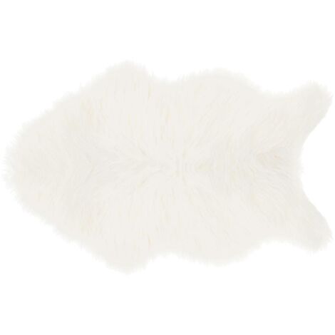 Tappeto in pelliccia sintetica bianca per bambini 60x90cm - Atmosphera créateur d'intérieur